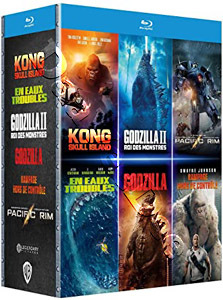 Grand Monsters Collection | Kong: Skull Island / The Meg / Godzilla: King of the Monsters / Godzilla / Rampage / Pacific Rim   |   Blu-Ray